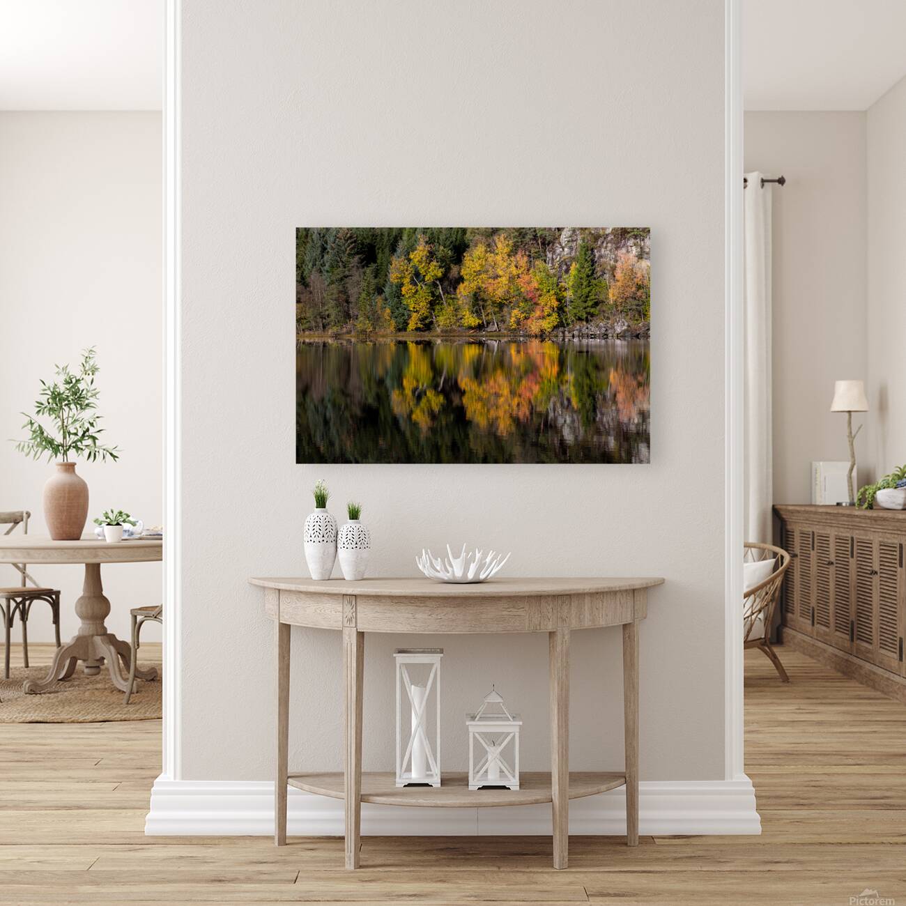Autumnal Reflections Reproduction