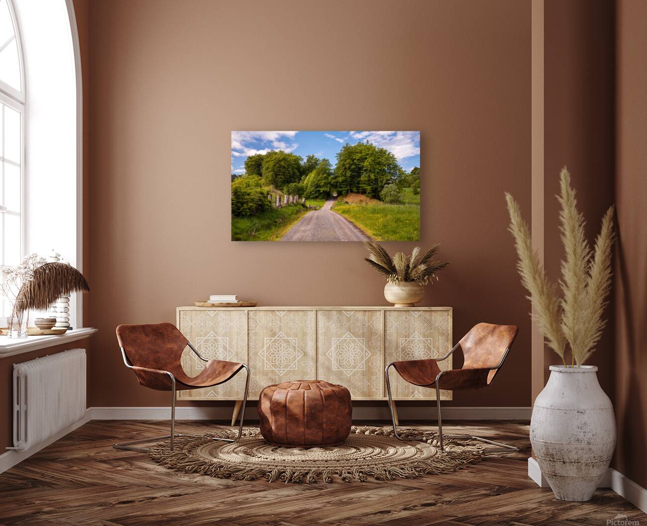 Lush Summer Landscape Reproduction