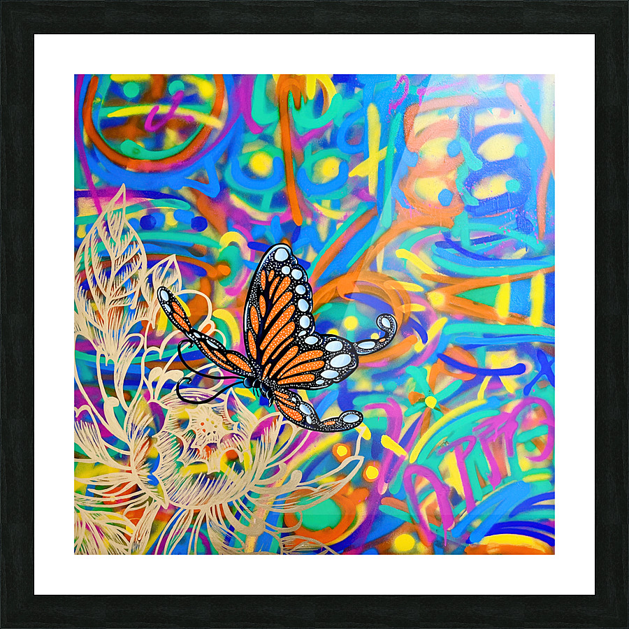 Pimp my Butterfly Picture Frame print