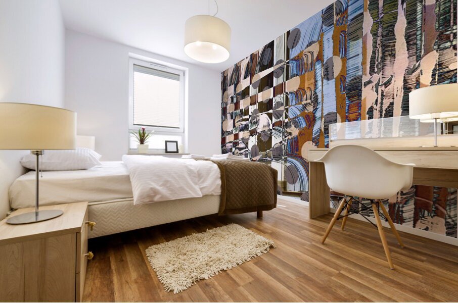 4 Montage Mural print