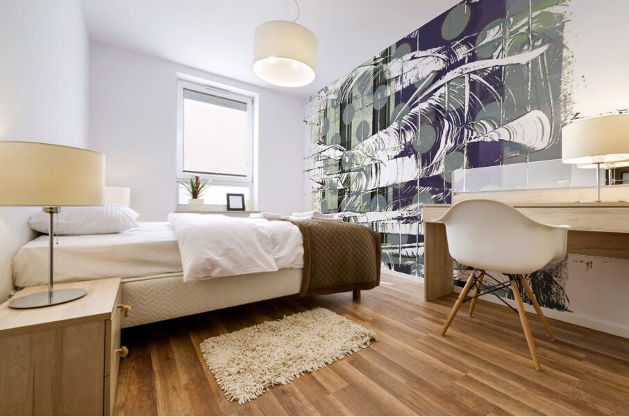 6 Montage Mural print