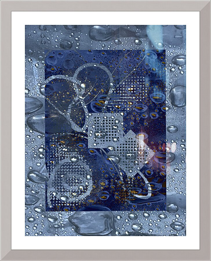 Montage 22 Picture Frame print