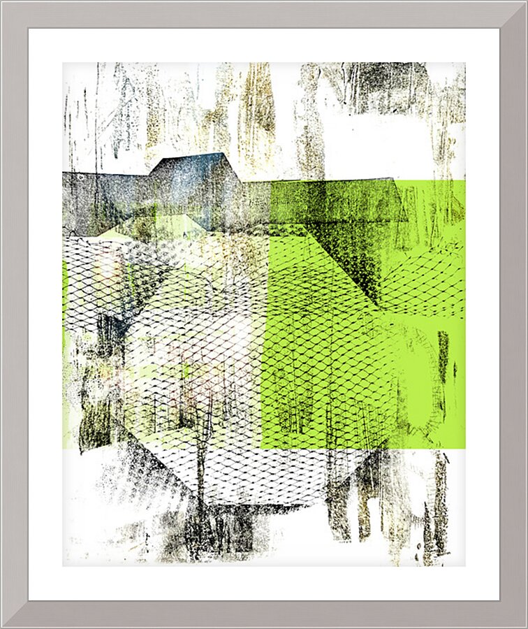 Mesa Green Picture Frame print