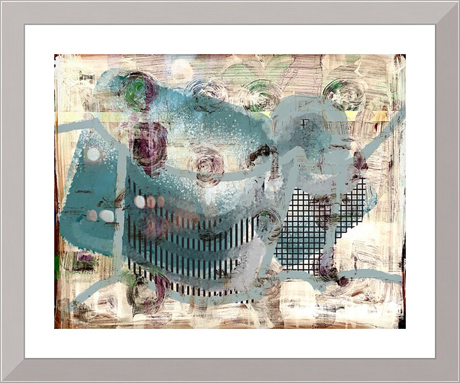 Montage 52 Picture Frame print