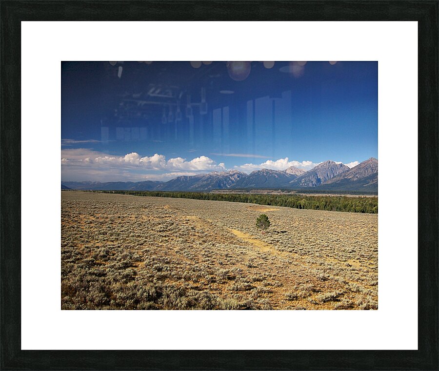 Grand Teton Standing Out Picture Frame print