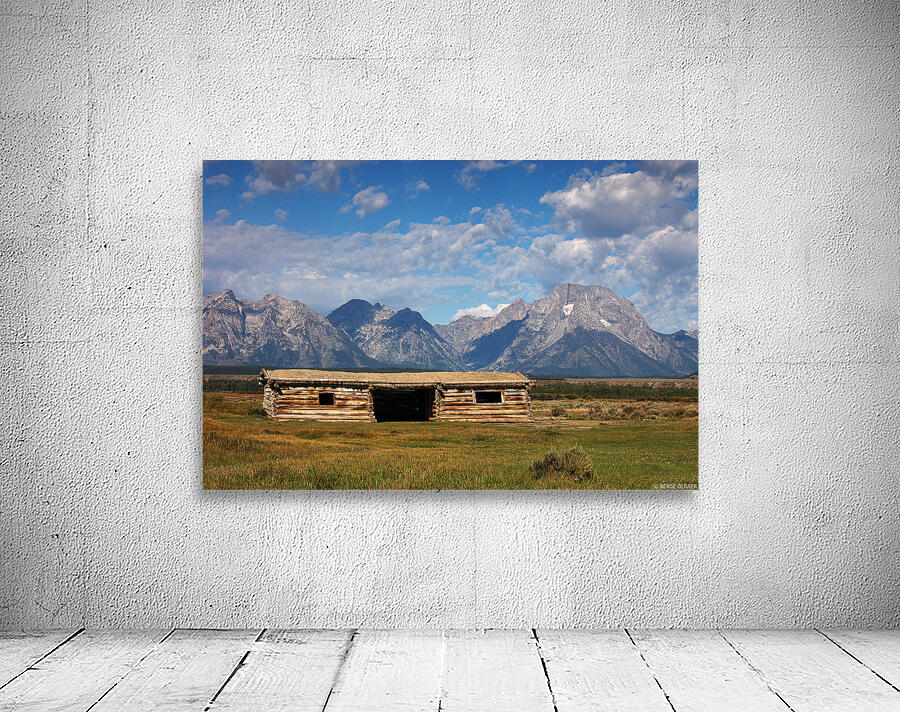 Grand Teton Cabin Wall Preview