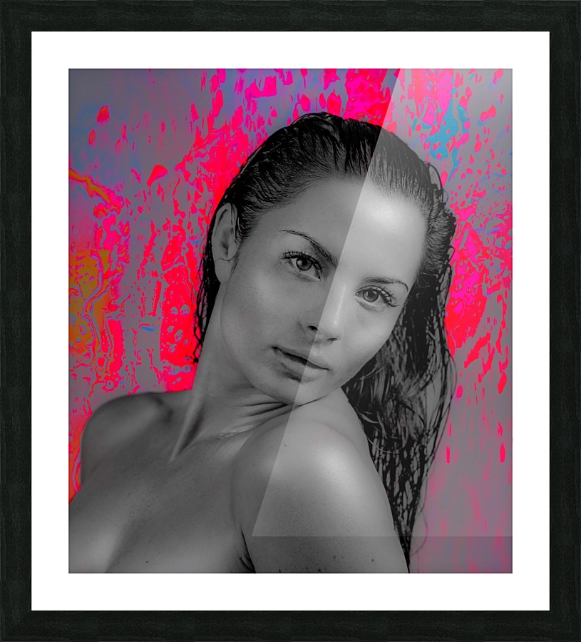 Crazy Is The New Normal Picture Frame print