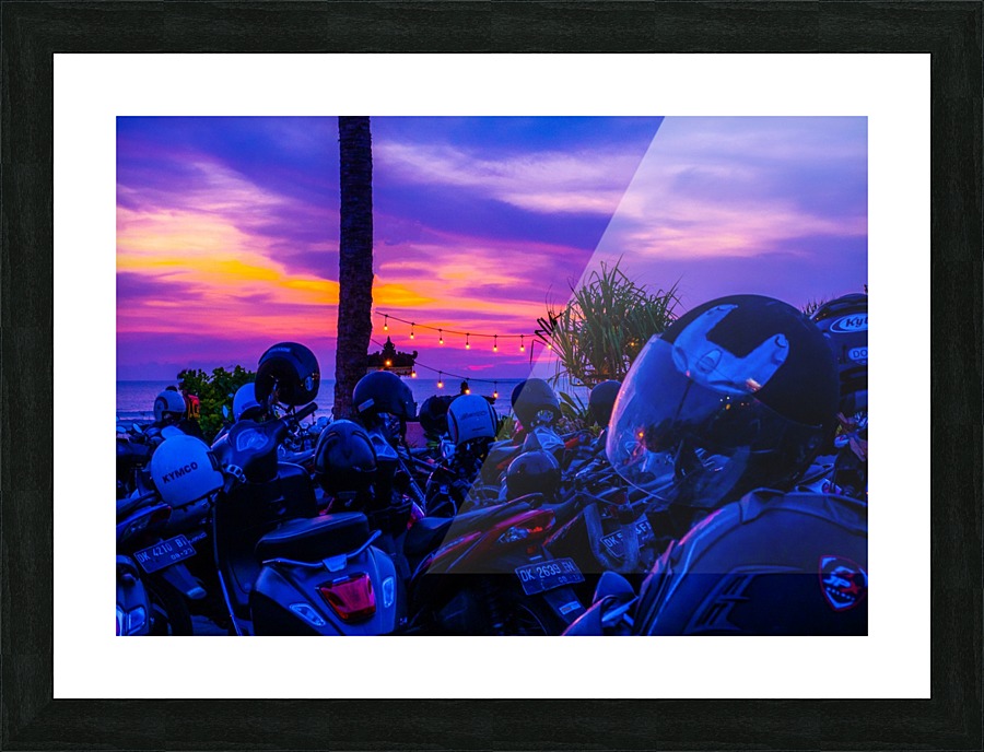 Echo Beach Picture Frame print