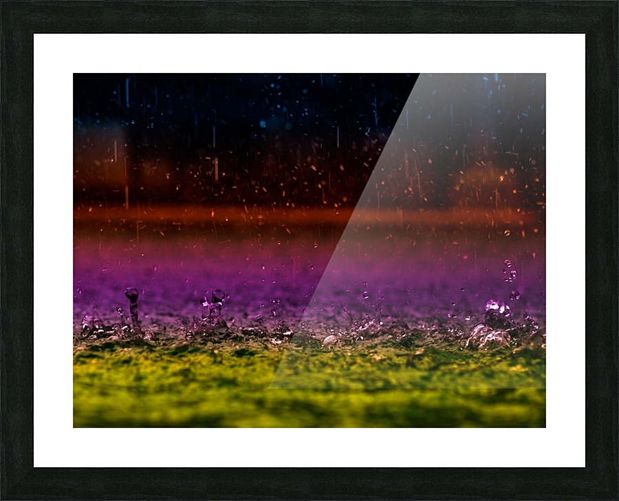 Bali Monsoon Picture Frame print