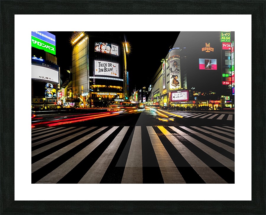 Shinjinku Picture Frame print