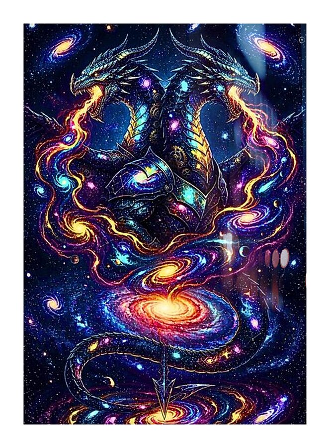 ‘The Entropy Twins’ Digital Art by Ariella Starchild Designs