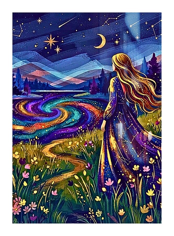 ‘Zodiac Reverie’ Digital Art by Ariella Starchild Designs