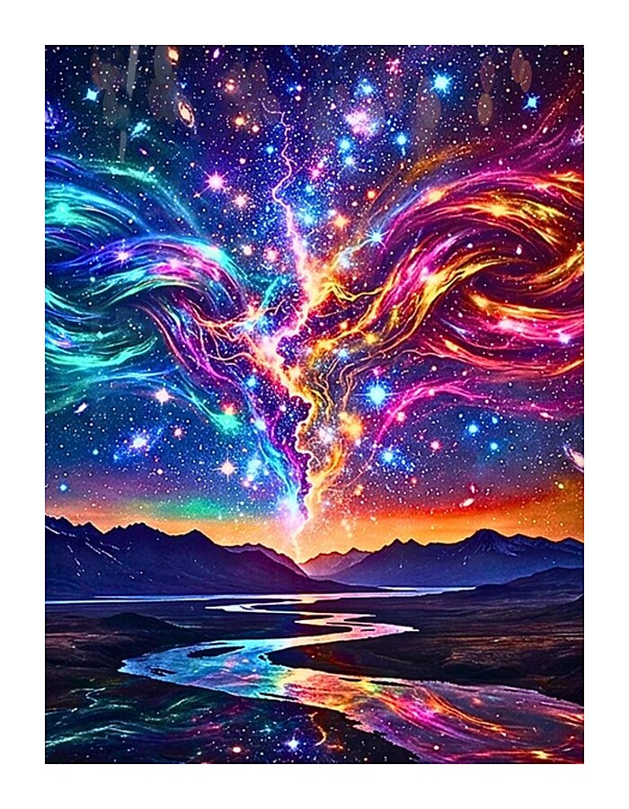 ‘The Celestial Convergence’ Digital Art by Ariella Starchild Designs