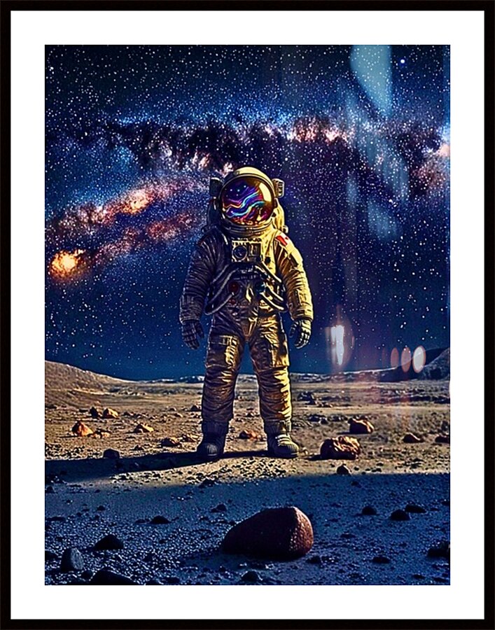 ‘The Voyagers Solitude’ Digital Art  by Ariella Starchild Designs