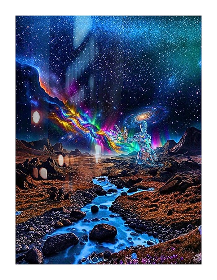 ‘The Conduit of Elements’ Digital Art by Ariella Starchild Designs