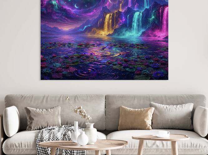 ‘Harmonic Convergence’ Digital Art Reproduction