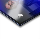 Black Minimalist Corporate Personal Profile Acrylic print