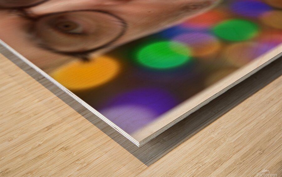 Elly Kleinman Bokeh Portrait Wood print