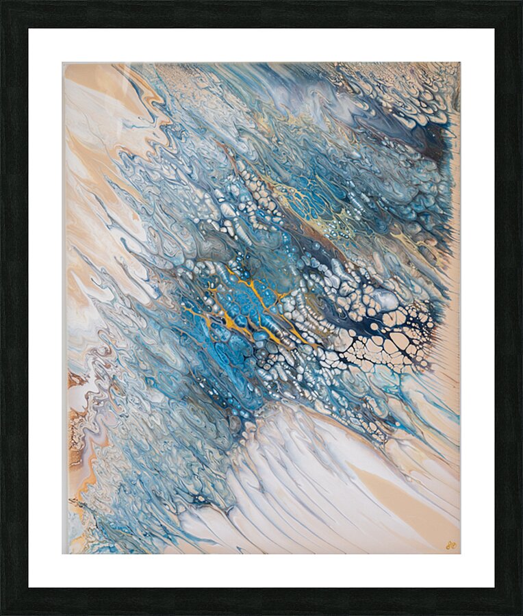 Low Tide Picture Frame print