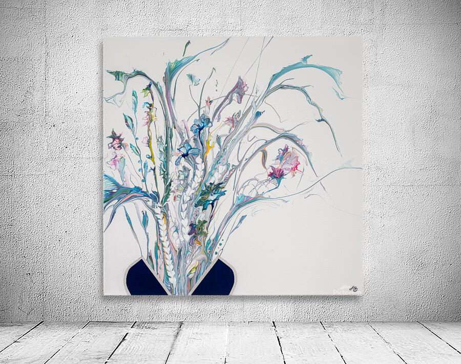 Blue Deco Wall Preview