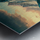 an awe inspiring cinematic landscape illustration Metal print