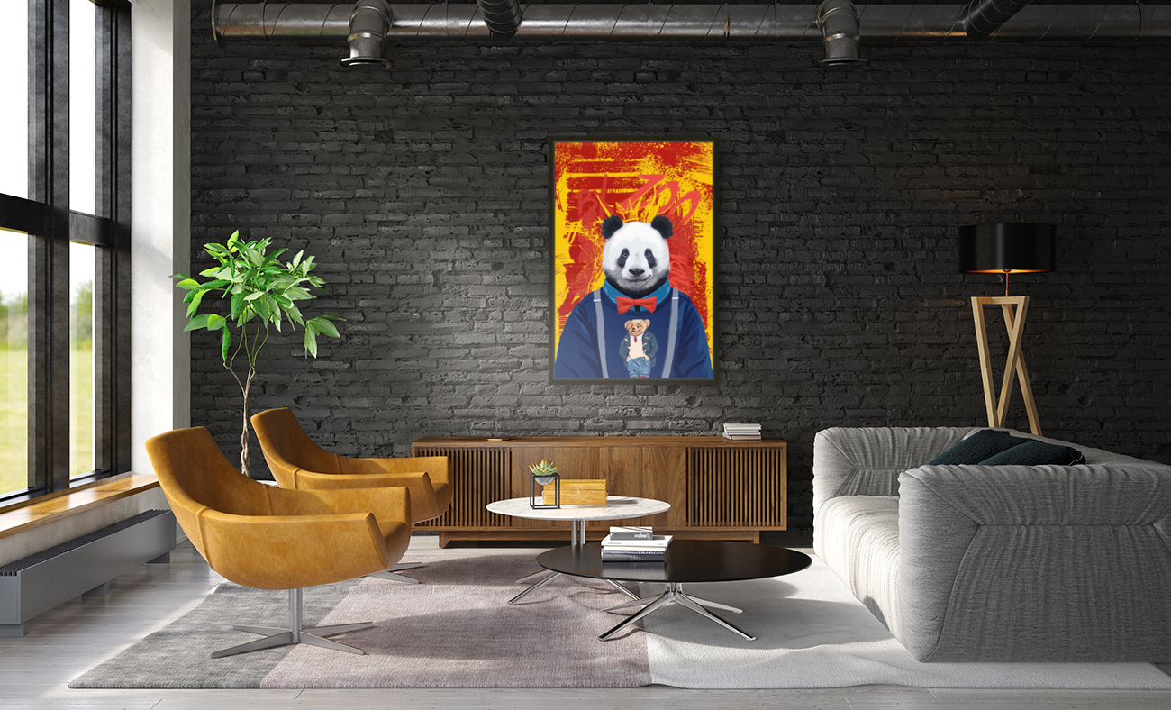 pnda print Reproduction