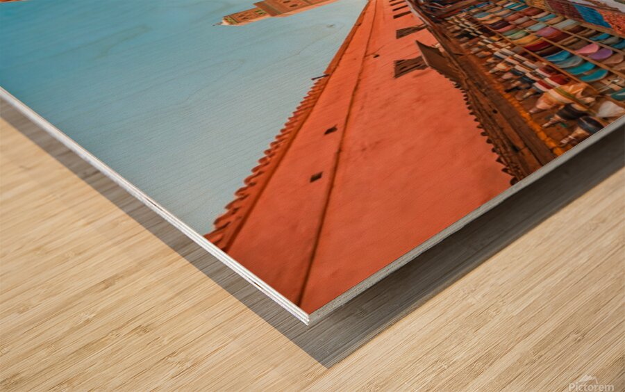 Markash moroco Article est Art Wood print