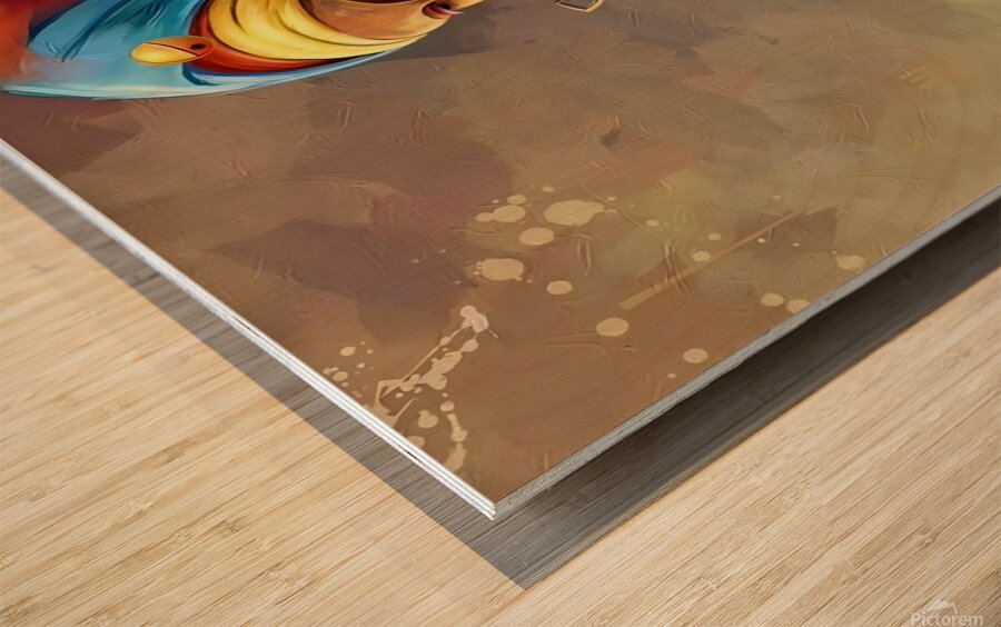 Mother And Child Wood print