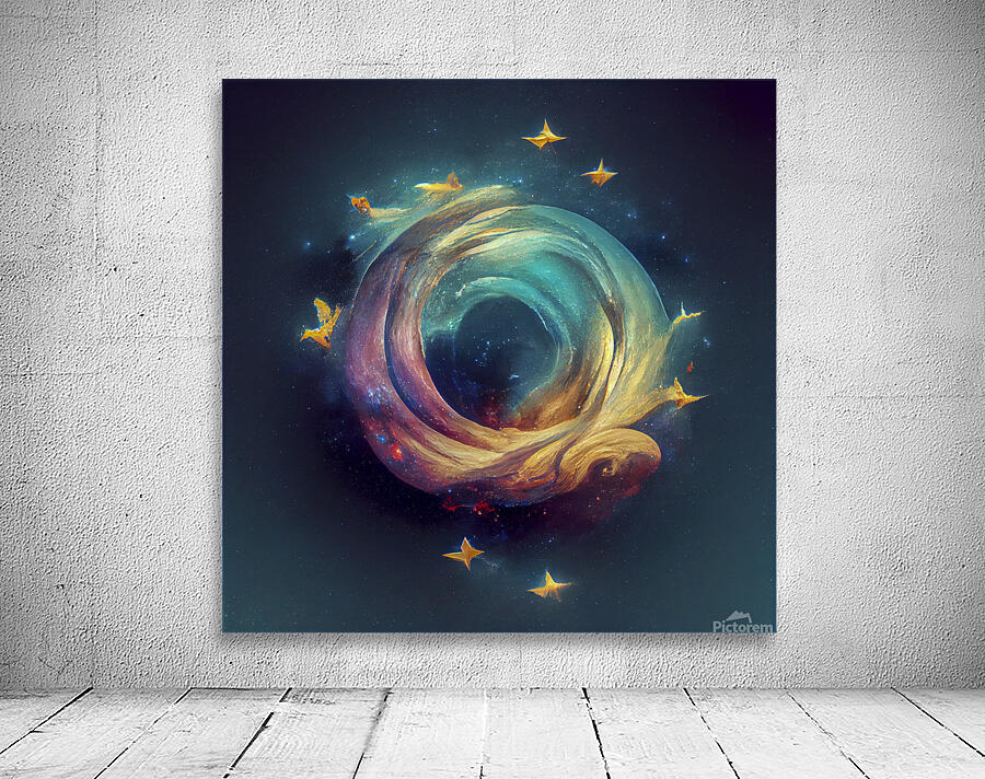 Pisces Galaxy Wall Preview