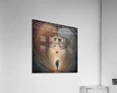 Loves Surreal Embrace Acrylic Print