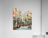 Forest trees symphony Acrylic Print