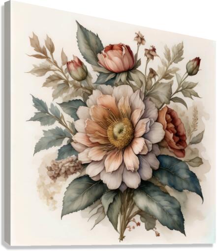 Serene blossoms Canvas Print