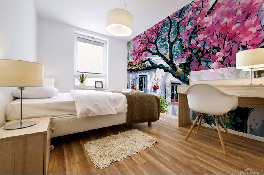 GARDEN HOUSE Mural print