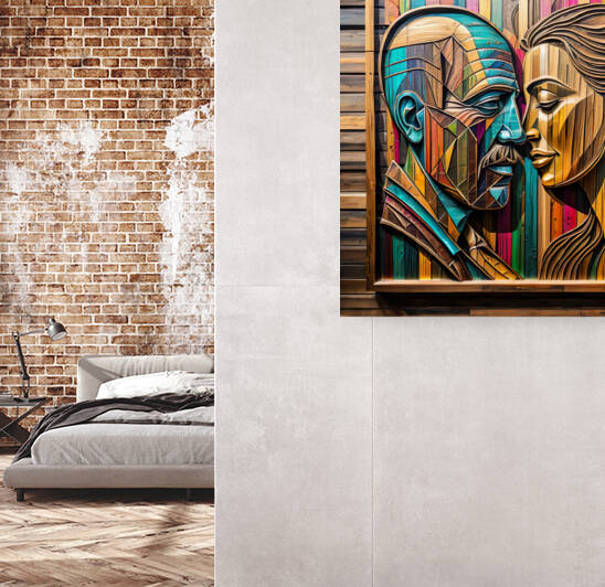 Abstract surreal the bold and the beautiful  by digitalartlb