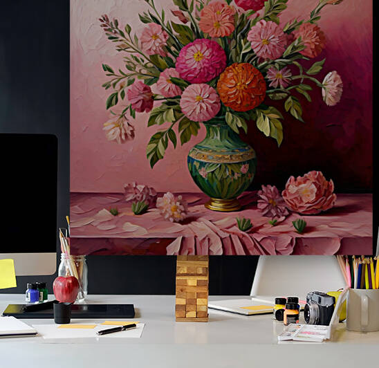 Blooming harmony flower bouquet by digitalartlb