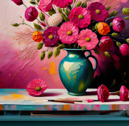 Blooming Harmony flower bouquet 58 by digitalartlb