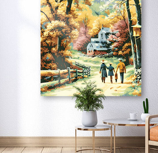 A day in the fall season by digitalartlb