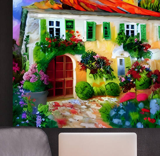 COZY COTTAGE WITH GARDENS by digitalartlb