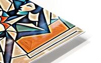 Rhythmic Vibrations cubic abstract HD Metal print