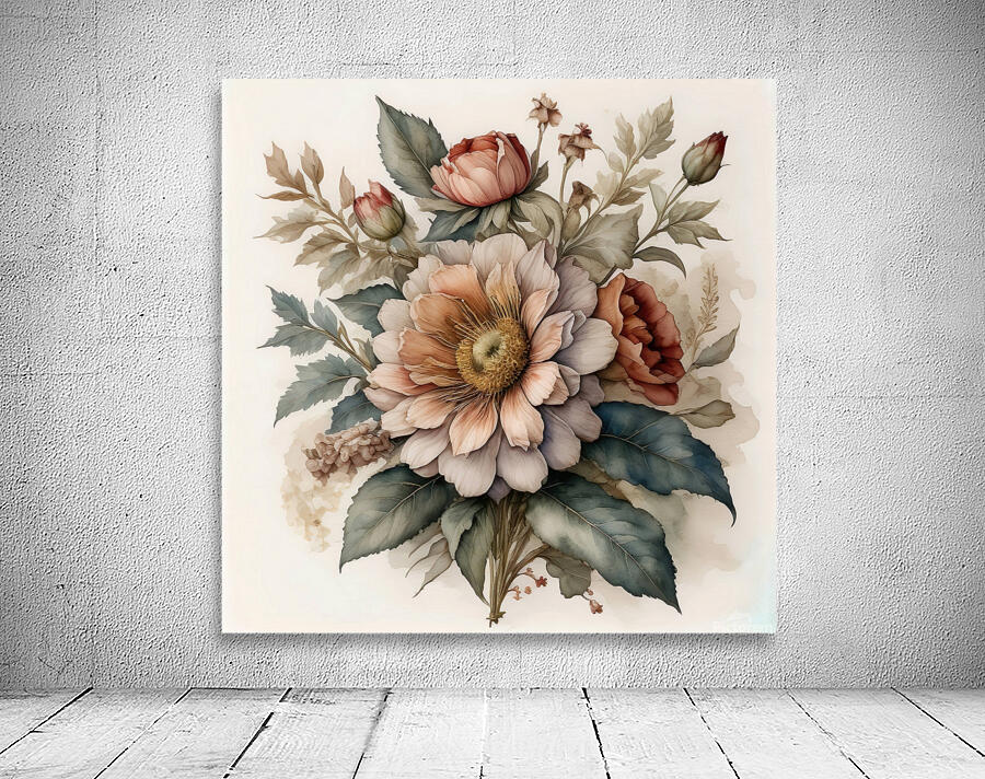 Serene blossoms Wall Preview
