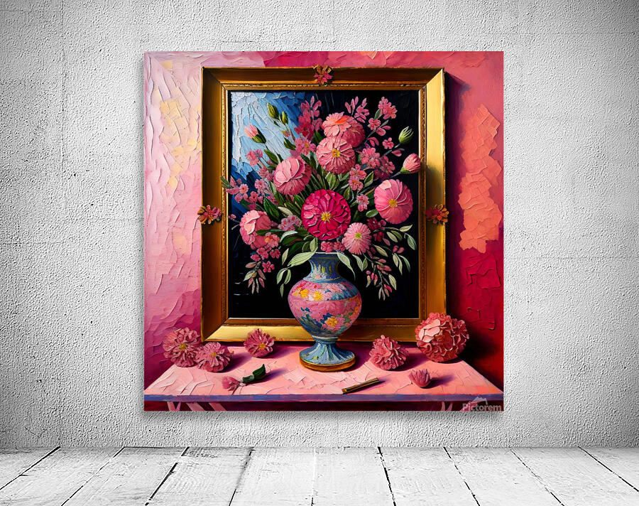 Blooming flowers symphony Wall Preview