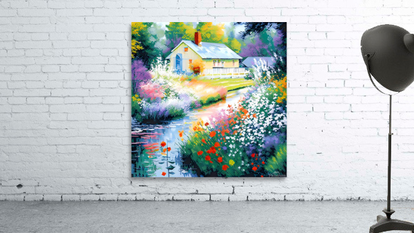 Riverbank harmony Wall Preview
