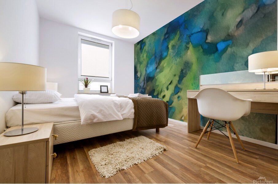 Time Flies Mural print