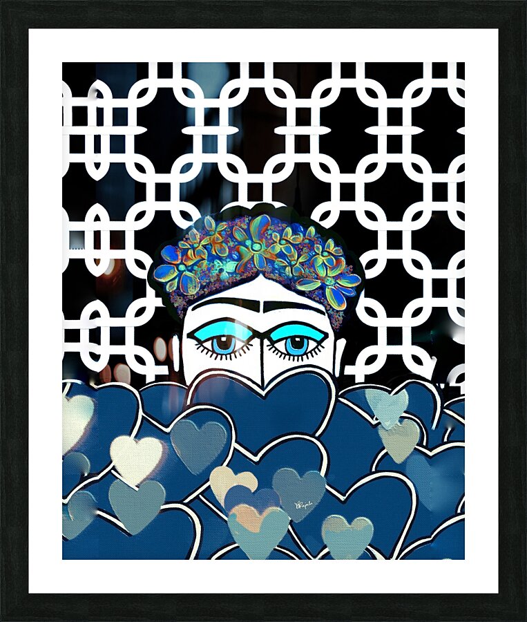 Having the Blues Picture Frame print