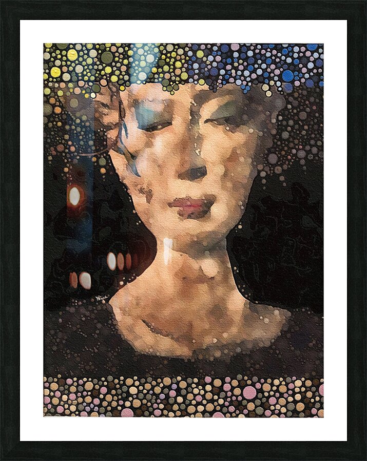Not Interested Picture Frame print
