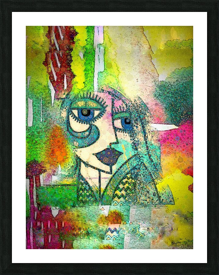 In the Haze Picture Frame print