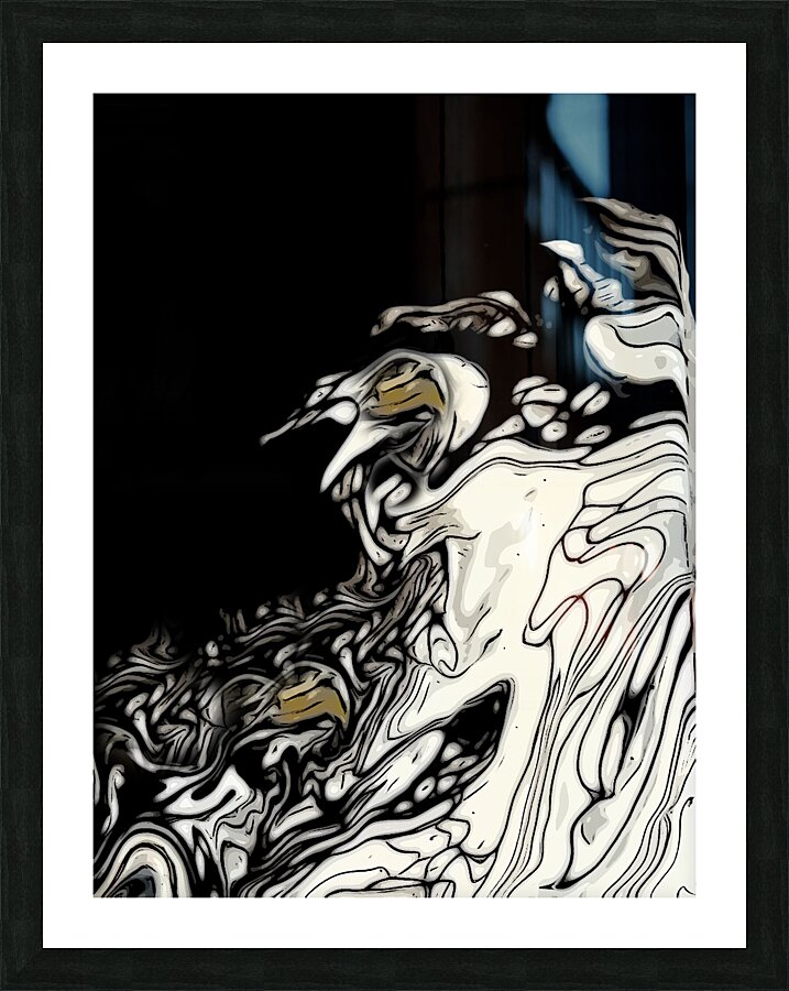 Swan Lake Picture Frame print
