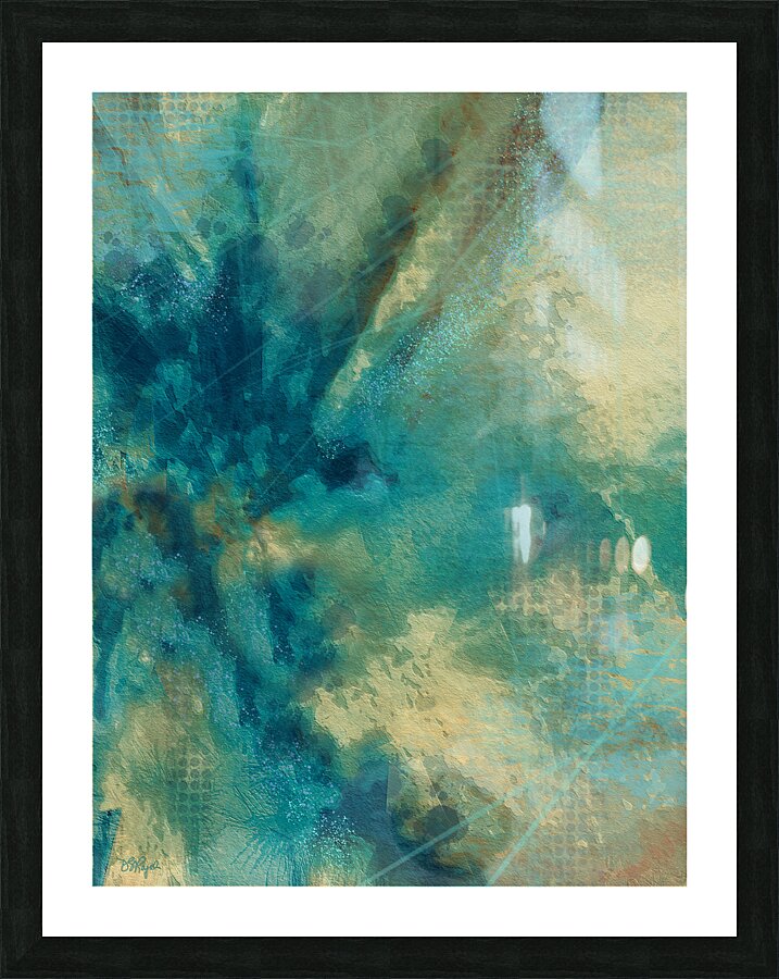 The Wait Picture Frame print