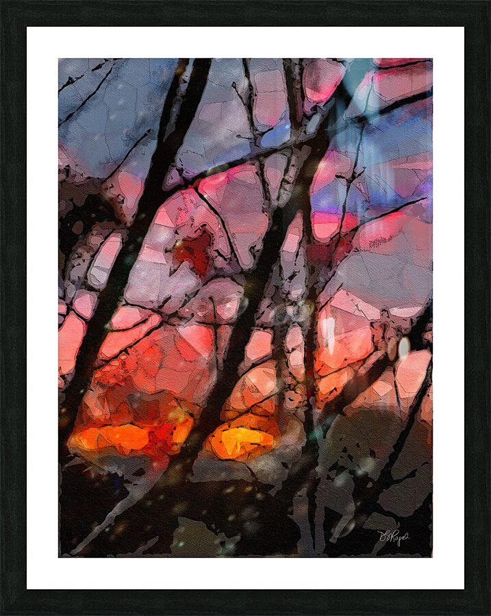 Sunrise Picture Frame print