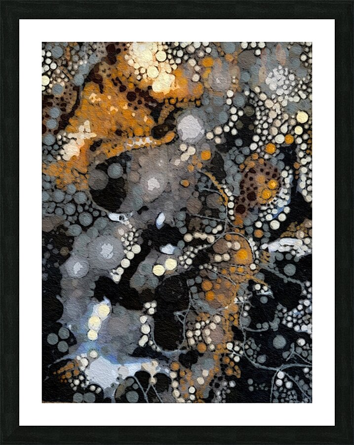 Turmoil Picture Frame print
